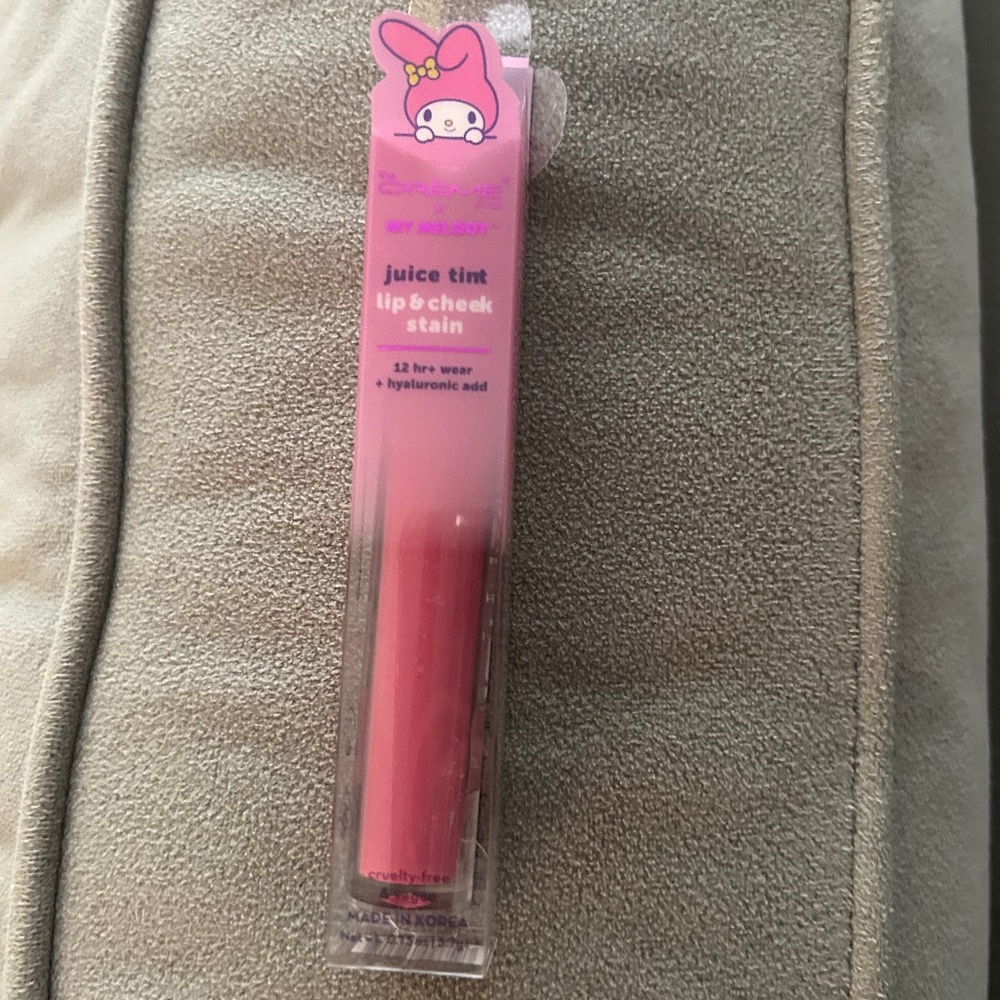 *New* My melody juice tint lip & cheek tint In strawberry milk